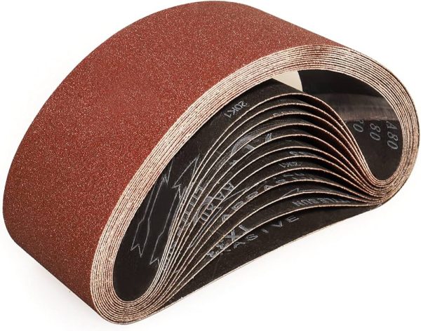 ABRASIVE SANDING BELT